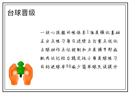 台球晋级